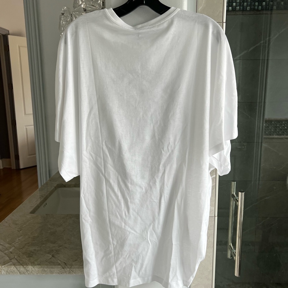 Versace Draped Logo Print T-shirt - Picture 10 of 12